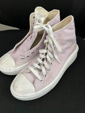 Converse Chuck Taylor All Star High Platform Sneakers Athletic Shoes Size 7